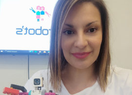 Η Μηχανικός Πληροφορικής και ιδιοκτήτρια του Φροντιστηρίου @robot's Σαρπότα Μαρία μιλά στο alpha-news.gr