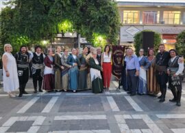 Ελευθέρια 2025: Ο Πολιτιστικός Σύλλογος "Ακρίτες" στην Πλατεία της Δράμας