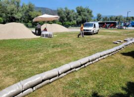 Δράμα: Ετοιμάζεται το γήπεδο Beach Volley στην περιοχή της ανάπλασης
