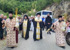 Πρασιναδα - Παρανέστι: Υποδοχή Λειψάνων Αγίου Εφραίμ Νέας Μάκρης στην Μονή Μεταμορφώσεως του Σωτήρος