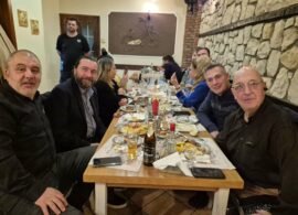 Ο ALPHA NEWS Δράμας έκοψε την βασιλόπιτα του