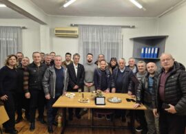 Την βασιλόπιτα της έκοψε η Ομοσπονδία Επαγγελματιών, Βιοτεχνών, Εμπόρων Δράμας –Επίτιμος Πρόεδρος ο Όθωνας Μουρμούρης