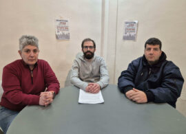 Συνέντευξη τύπου της Δημοκρατικής Αγωνιστικής Συνεργασίας εν όψει των εκλογών στο Εργατικό Κέντρο Δράμας