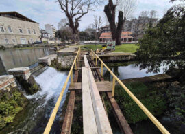 Δράμα - Αγία Βαρβάρα: Αποξηλώνεται η κεντρική γέφυρα και ο ξύλινος διάδρομος