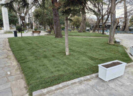 Δήμος Δράμας: Ολοκληρώθηκε η παρέμβαση πρασίνου στον Δημοτικό Κήπο