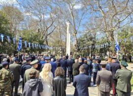 Δράμα-25η Μαρτίου: Πανηγυρική Δοξολογία και κατάθεση στεφάνων