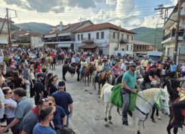 Με πλήθος κόσμου και εντυπωσιακή συμμετοχή καβαλάρηδων ολοκληρώθηκαν οι εκδηλώσεις του Αγίου Πνεύματος στον Βώλακα (φωτο)