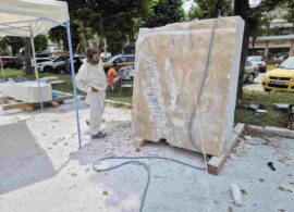 Δράμα: Σε εξέλιξη το Φεστιβάλ «Μάρμαρο & Τέχνη» στο Πάρκο Γλυπτών στο Διοικητήριο