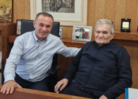 Επίσκεψη του Κώστα Ευμοιρίδη στον Δήμαρχο και τον Αντιπεριφερειάρχη Δράμας