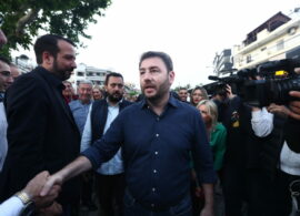 Επίσκεψη του Προέδρου του ΠΑΣΟΚ Νίκου Ανδρουλάκη στη Δράμα